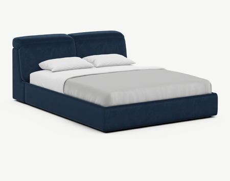 Кровать с подъёмным механизмом с декором